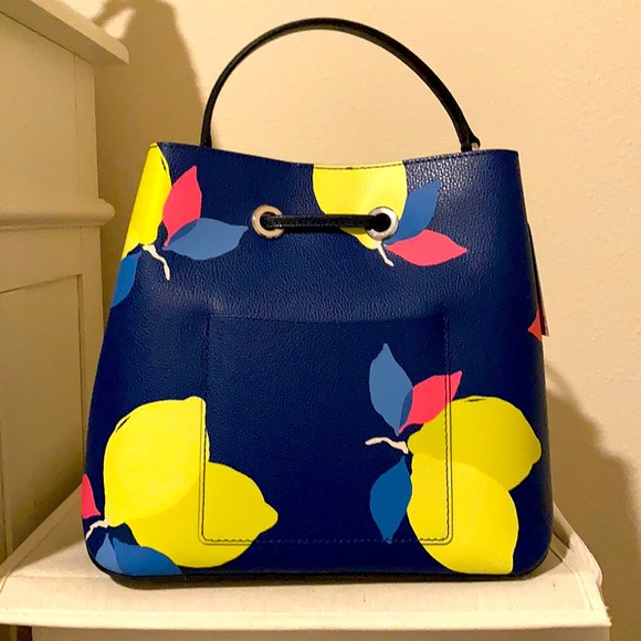 Kate Spade large bucket Eva lemon zest - Picture 3 of 8